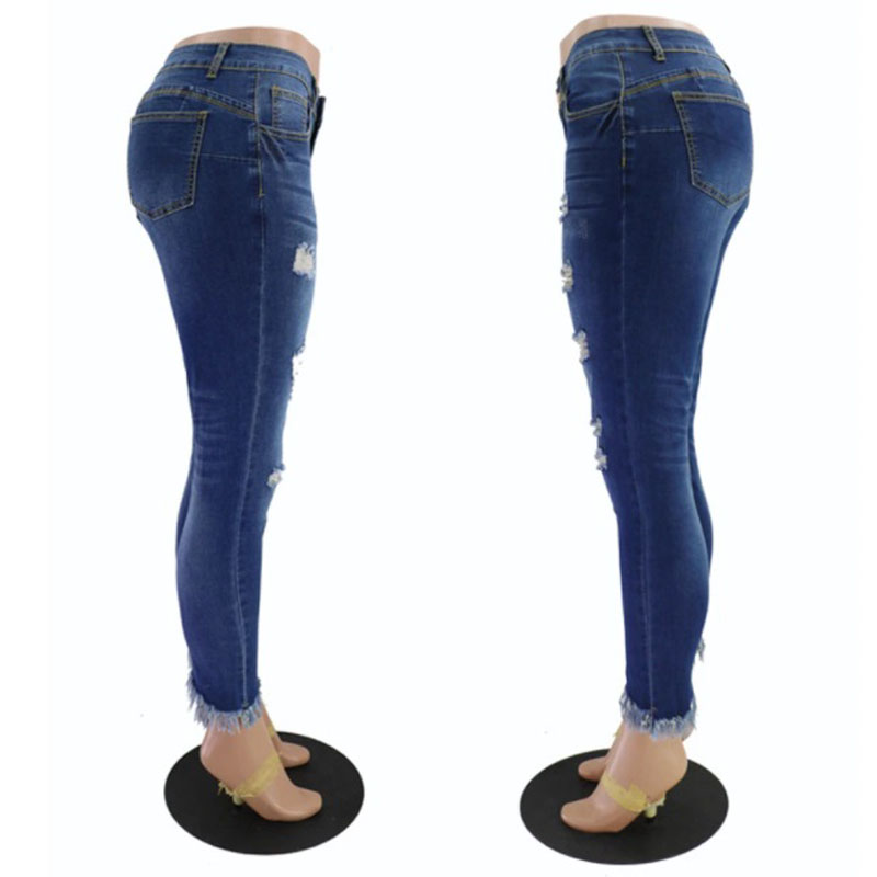 Factory Price Women Denim skinny Jeans (1)
